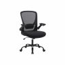 Office chair with folding armrests OBN37BKUK