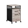 Lockable cabinet on wheels OFC077B02