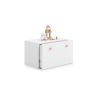 Children's chest of drawers Inga 41.6x41.6x70.6cm, pink