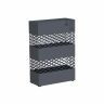 Umbrella stand with 4 hooks 28 x 12 x 41 cm., black
