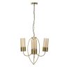 Lampa wisząca Wersal, 3 punkty świetlne, Ø 60 × 103 cm