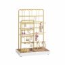 SONGMICS JJS028A01 Stojak na biżuterię, 24 × 35,8 × 14 cm