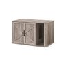 Cat house 85x48.5x50cm., light brown