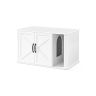 Cat house 85x48.5x50cm., white