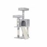 Scratching post 115 cm., light gray