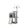 Cat scratching post, gray