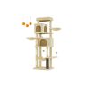 Cat scratching post 110x70x175cm., beige/brown