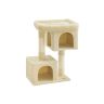 Cat scratching post 68x48x101cm., beige