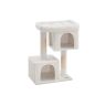 Cat scratching post 68x48x101cm., beige/beige
