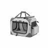 Torba transportowa dla psa 60x42x42cm, szara