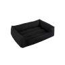 Easy-care dog bed XL, black