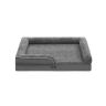 Dog bed 106x81x18cm, gray