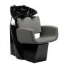Hair washing station Gabbiano Mataro, Black/gray