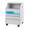 Podiatry cabinet ACTIVESHOP 984, 4 drawers, Grey