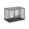 Dog cage 122x75.5x80.5cm., dark gray