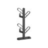 Clothes hanger 13x19x41cm., black
