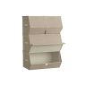 Set of 4 boxes, beige