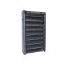 Fabric shoe rack 88 x 28 x 160 cm., gray
