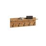 Stylish clothes rack Andy 100x30x16 cm, natural wood color
