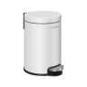 SONGMICS LTB013BZ01 Kosz na śmieci, 3 l, biały, 22,4 × 25,4 × 17,3 cm