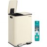 Kosz na śmieci SONGMICS LTB741, 2 × 30 l, 47,6 × 66,9 × 37,7 cm