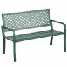 Garden bench Outsunny 127x63x83cm., green