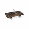 Adjustable trouser hangers 8 pcs. brown