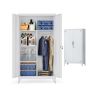 Szafa SONGMICS OMC018GJ01, 2 drzwi, 5 półek, 80 × 165 × 40 cm