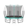 Trampoline 305x256cm., black/yellow