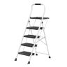 Drabina składana SONGMICS, 2 stopnie, 84 × 45,5 × 145,2 cm