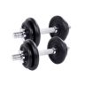 Weight set SYL20T 2x20 kg, black
