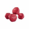Dumbbell set 2 x 4 kg, red