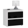 Stolik nocny NORE CL2 40 cm., czarny