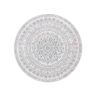 Carpet 160cm., white/gray