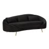 Sofa trzyosobowa Oslo, 3 poduszki, 185 × 68 × 84 cm