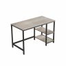 Computer desk with 2 shelves