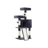 Scratching post 115 cm., dark gray