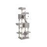 Scratching post 206 cm., light gray