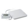 Portable digital medical scale with non-slip platform, 440 lb capacity