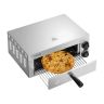 Elektryczny piec do pizzy 12-calowy, 1500 W, z timerem i regulacją temperatury