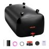 Water storage bladder 240 L, black PVC, foldable, portable
