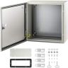 Стальная электромонтажная коробка NEMA 4X, 40x40x20 см, степень защиты IP66.