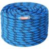 Lina wspinaczkowa 12,7 mm, 45,7 m, 30 kN, niebieska, ze stalowymi hakami