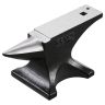 Single horn cast steel anvil, 25 pounds, for blacksmiths