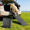 Dog ramp for cars 180x43.2 cm, foldable, non-slip, up to 113 kg