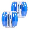 Inflatable bubble balls, 2 pcs., 0.9 m, blue