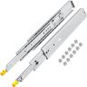 Drawer runners with lock, 50.8 cm, steel, industrial, 226.8 kg load capacity