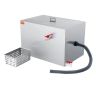 Commercial Stainless Steel Grease Trap, 40 lbs, Under Sink, 10 GPM