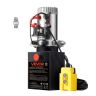 Hydraulic pump, 8 quarts, 7.6 L, single acting, DC 12 V