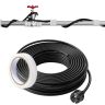 Self-regulating pipe heating cable 36.6 m with thermostat